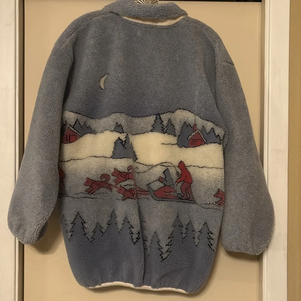 Fuzzy Pattern Jacket - Picture 6 of 6